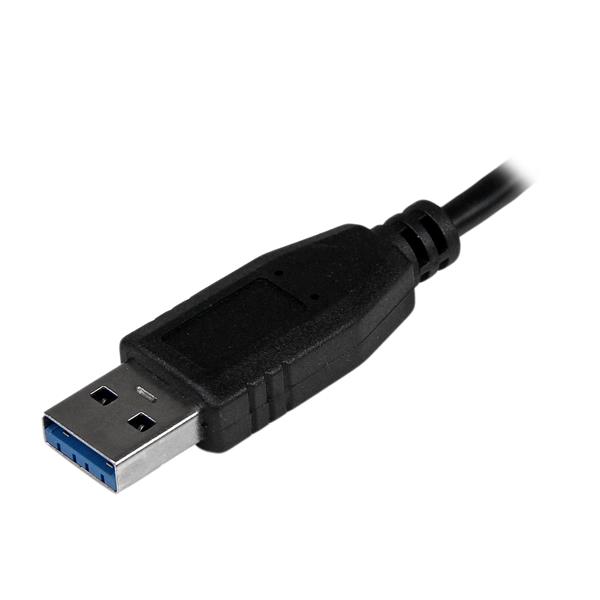 Hub USB-C con 1 Puerto USB-C y 3 Puertos USB-A (SuperSpeed de 5Gbps) -  Alimentado por USB - Adaptador Hub Ladrón USB 3.0 para Ordenador Portátil 