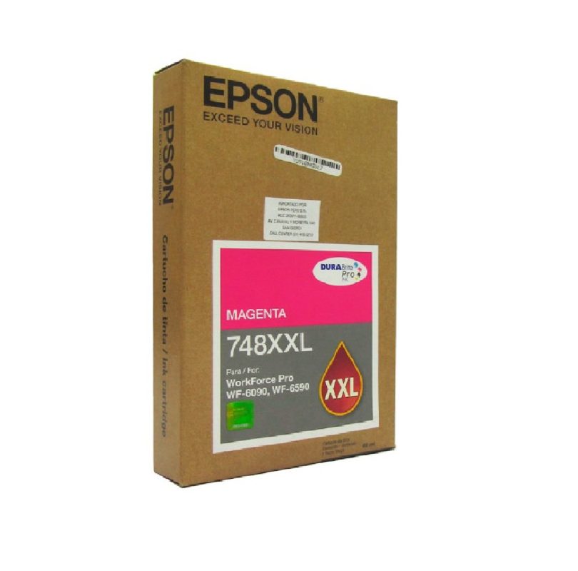 EPSON TINTA MAGENTA ORIGINAL 748XXL - Techbox