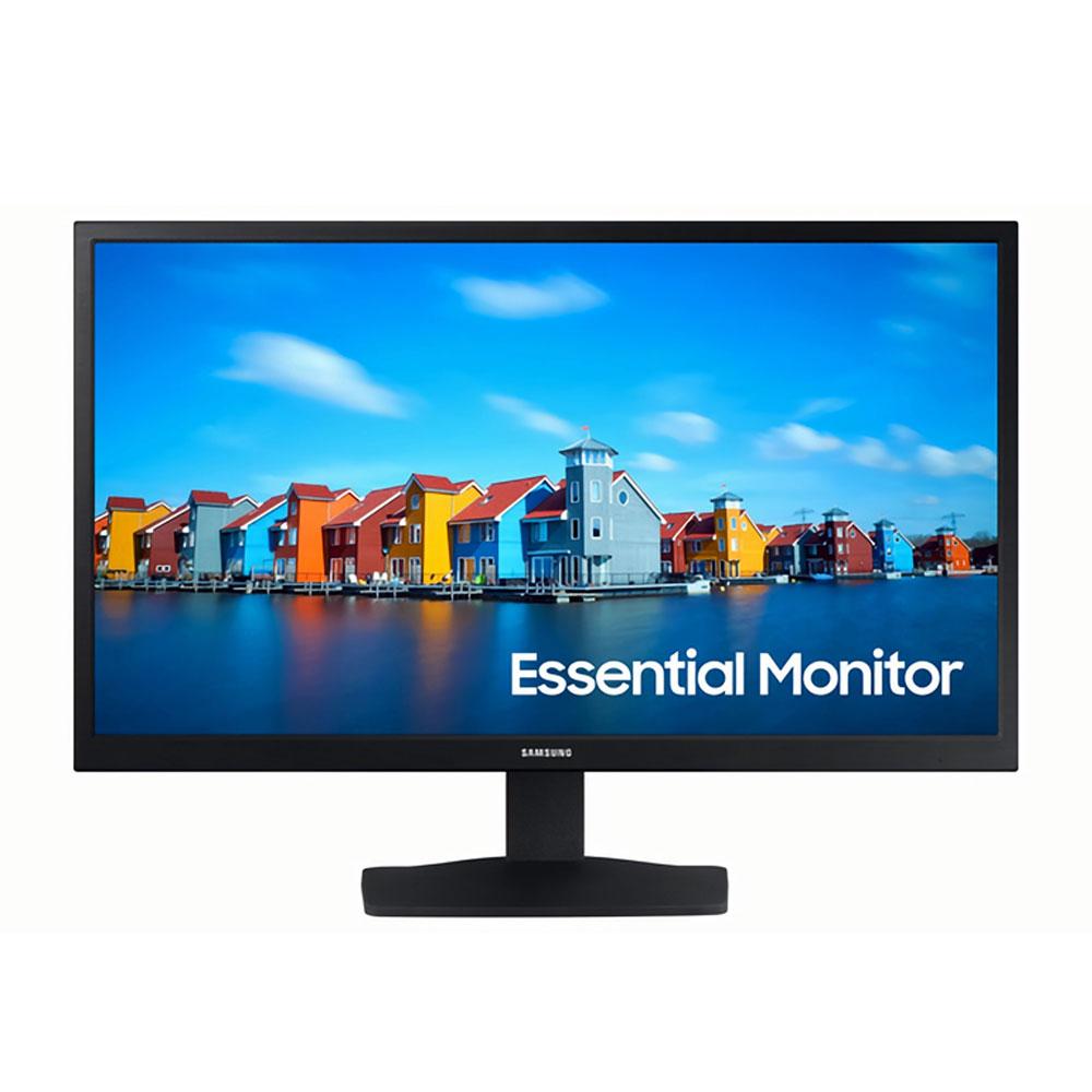 Monitor de computadora de 24 pulgadas Full HD 1920 x 1080P Monitor sin  marco IPS pantalla de computadora 75Hz HDMI VGA puertos VESA montar,  monitor