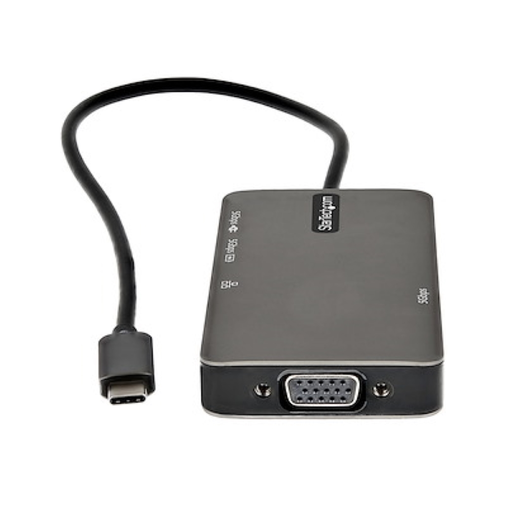 Hub Concentrador USB 3.0 de 4 Puertos Alimentado - USB-C a 4x USB A -  Incluye Adaptador